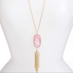 Kendra Scott Blush Mother of Pearl Rayne Necklace